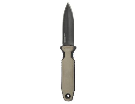 SOG Knives Pentagon FX Covert, Fixed Blade Knife Spear Point, Flat Dark Earth - SOG17-61-04-57