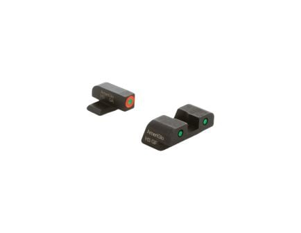AmeriGlo Sight Set Front/Rear, Green/Orange/Green - SA-446