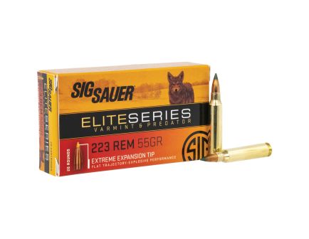 Sig Sauer Elite Varmint & Predator .223 Remington 55 gr Ammo EET - 20rds - E223V220