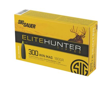 Sig Sauer Elite .300 Win Mag 180 gr Ammo Nosler AccuBond - 20rds - E3WMAB18020