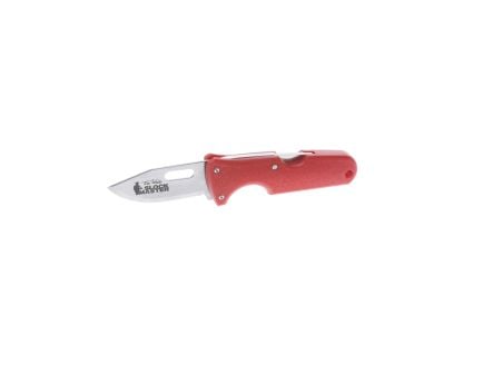Red Textured Beauty Cold Steel Slock Master Fixed Knife Kit with Caping/Clip Blades - CS-40ATZ