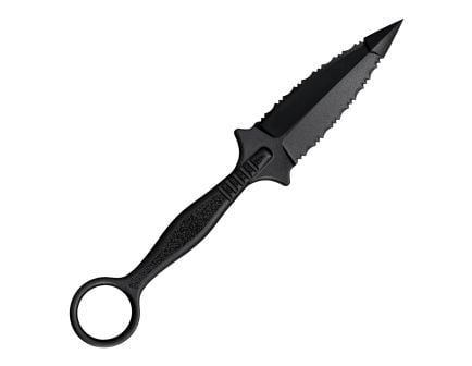 Cold Steel Ring Griv-Ex Knife Dagger Blade in Sleek Black - CS-92FR