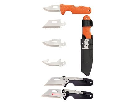 Blaze Orange Companion Cold Steel Hunter Fixed Knife for Outdoor Enthusiasts - CS40AL