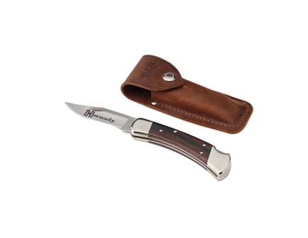 Hornady Buck 110 Folding Knife Drop Point, Brown - 99126