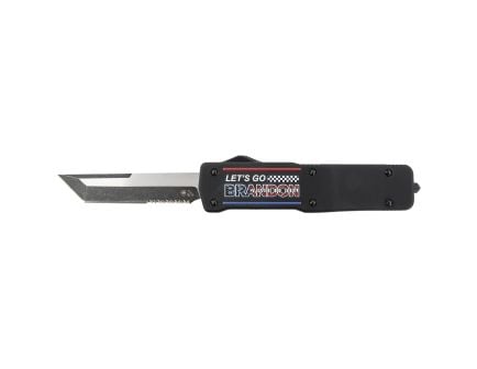 Templar Knife Premium Weighted Large OTF Knife Tanto, Black - LZ-LGB-52-1
