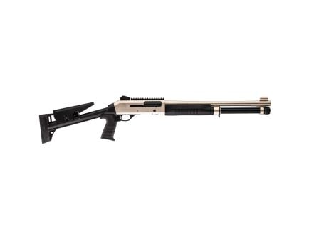 Dickinson XXA-4 12 Gauge 18.50" Semi-Auto, Marine Silver