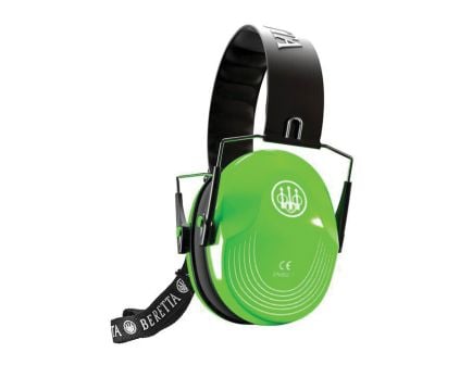 Beretta Safety Pro Earmuff 25 dB, Black/Florescent Green - CF1000000207FF