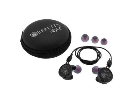 Beretta Comfort Plus Silicone Ear Tip Head Set 32 dB, Black - CF081A21560951