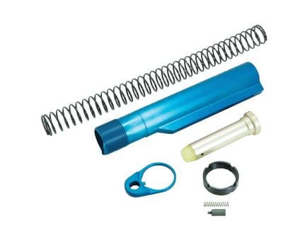Timber Creek Outdoors Buffer Tube Kit for AR-15 - Lightweight and Durable in Blue Finish - ARBTKB