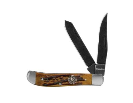 Remington Backwoods Trapper Folding Knife, Coffee Brown - 15642