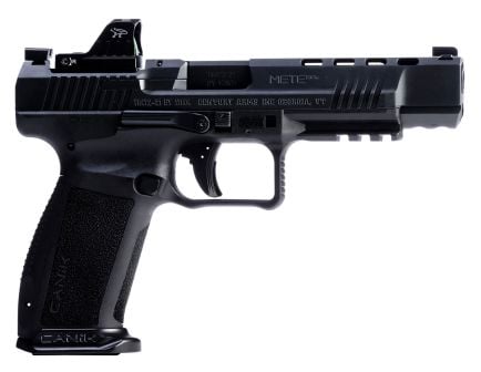 CANIK METE SFX 9mm Pistol, 5.2" Barrel, 3 Dot Sights, Black - HG7162N
