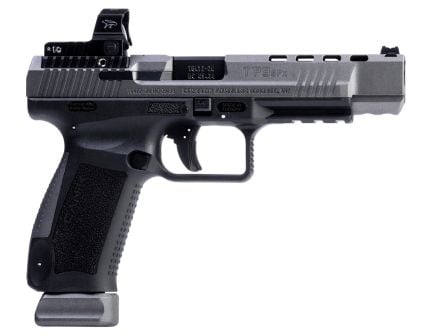 CANIK TP9SFx 9mm Pistol, 5.2" Barrel, 3 Dot Sights, Tungsten - HG7166GN