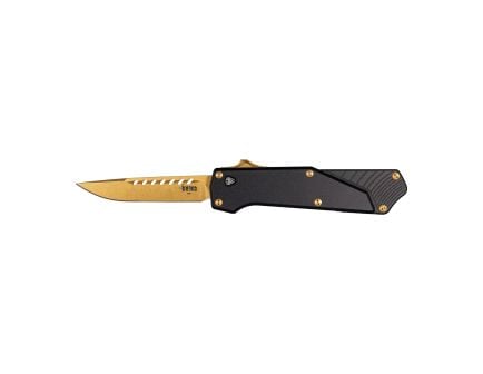 Southern Grind Arachnid OTF Knife Drop Point, Black - SG12031020