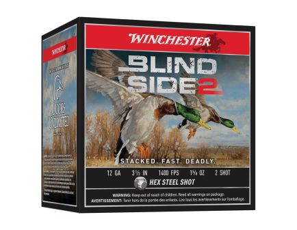Winchester Blind Side 2 12 Gauge 3.50" #2 1.62 oz - 25rds - XBS12L2