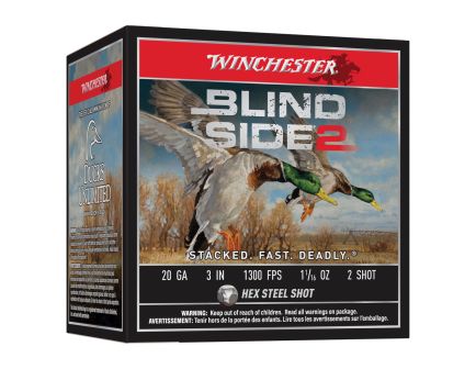 Winchester Blind Side 2 20 Gauge 3" #2 1.06 oz - 25rds - XBS2032