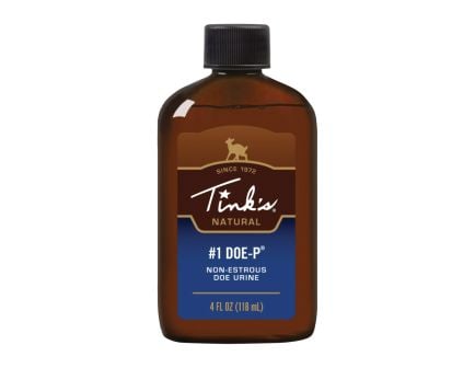 Tink's 1 Doe-P Deer Lure Calming, 4 oz Plastic Bottle