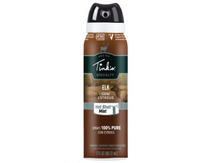 Tink's Hot Shot Cow Elk Mist, 3 oz Aerosol Can