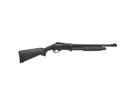 Axor Folding 12 Gauge 18.50" Pump Action Shotgun, Black - PAF12GA