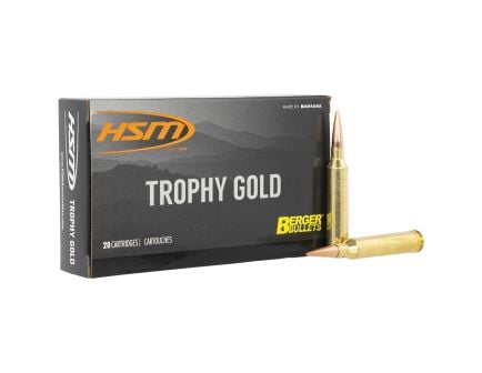 HSM Ammunition Trophy Gold Extended Range 6.5-284 Norma 130 gr  BHVLDM - 20rds - 65X284130VLD