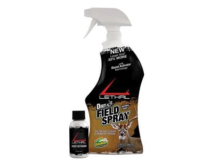 Lethal Dirt Field Spray 31 oz Trigger Spray - Hunting Gear and Scent Control Solution - 9717E6731ZC6