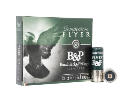 Fiocchi Flyer Competition 12 Gauge 2.75" #7.5 Shot Ammo - 1.25 oz - 10rds - 12B14P75