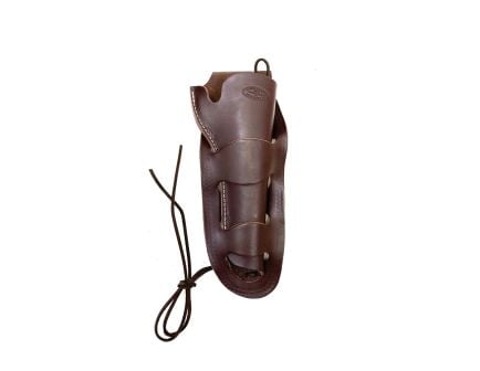 Hunter Company Western Double Loop Leather OWB Holster Right 40, Antique Brown - 1080-40