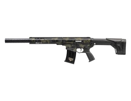 Panzer Arms AR12 G5 Tactical 12 Gauge 18.5" Semi-Auto Shotgun w/Short Handguard, Black MultiCam