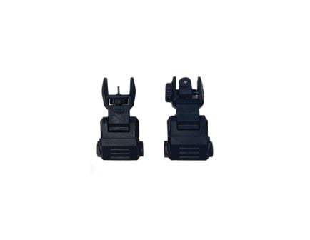 NcStar Sight Set Front/Rear Flip Up, Black - VG166