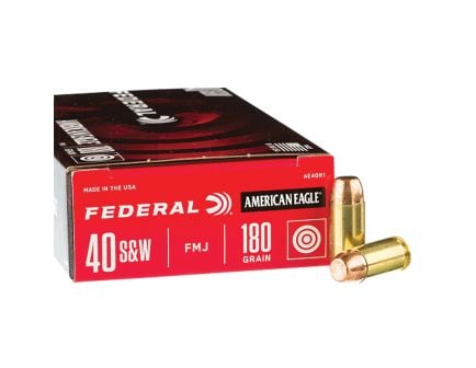 Federal Champion .40 S&W 180 gr Ammo FMJ - 400rds - C40180A400