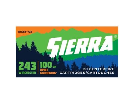 Sierra Sport Master .243 Winchester 100 gr Ammo JHP - 20rds - A156102