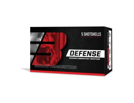 Barnes Bullets Defense 20 Gauge 2.75" 3 Buck 17 Pellets - 5rds - 32013