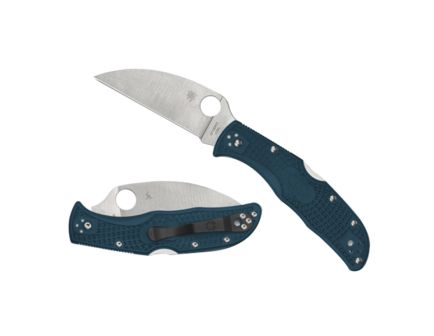Spyderco Endela Lightweight Wharncliffe Blade in Cool Blue - C243FPWK390