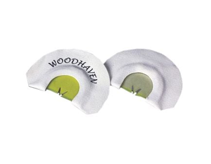 Woodhaven Hornet Turkey Diaphragm Call, White/Pale Yellow
