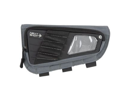 Keep Your Accessories Handy with the Allen Next Shot Cody Buttstock Pouch - Black - 8528