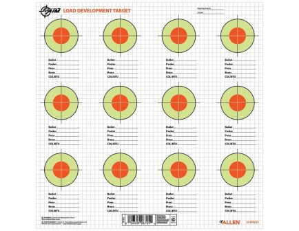 EZ Aim Load Development Target, Fluorescent Green/Orange/White, 25 Pack - 15616