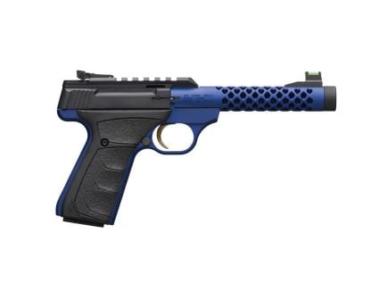 Browning Buck Mark Plus Vision Blue Shoal .22LR 5.87" 10rds, Blue Anodized - 51585490