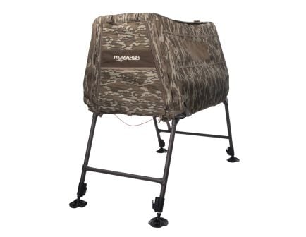 Momarsh Invisi-Lab 31" x 24" x 21" Dog Blind, Mossy Oak Original Bottomland Camouflage