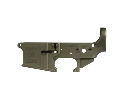 Geissele Automatics Super Duty Stripped Lower 5.56x45mm, OD Green - 02-1296-SD-ODG