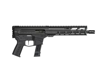 CMMG Dissent MK17 9mm 10.50" 33rds, Black Armor Cerakote - 92A80C4AB