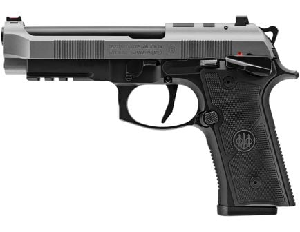 Beretta 92XI SAO 9mm 4.7" 18rd, Stainless/Black - J92FSR921