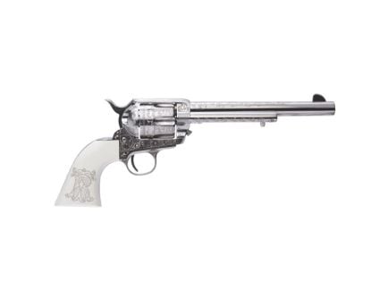 Cimarron Teddy Roosevelt Frontier .45 Long Colt 6rd Engraved Revolver - PP415LNTRII