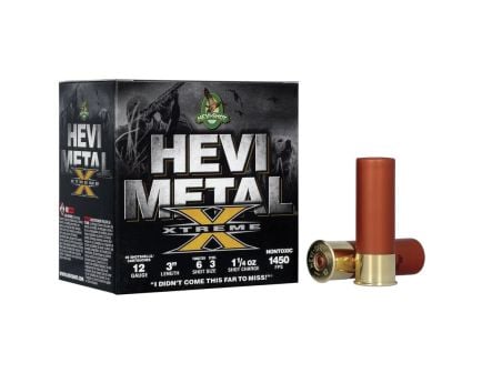 Hevishot HEVI-Metal Xtreme 12 Gauge 3" #6, 3 1.25 oz - 25rds - HS38126