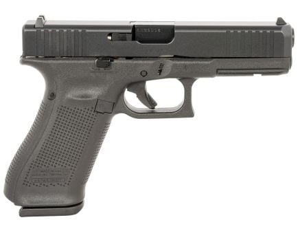Glock G17 Gen 5 9mm 4.49" 10rd Pistol, Black