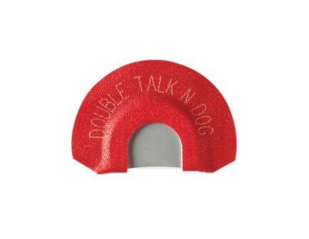 Johnny Stewart Double Talk-N-Dog Diaphragm Call, Red