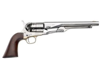 Pietta 1860 Army Old Silver .44 Cal 8" 6rd Revolver, Old Silver - PF60OS448