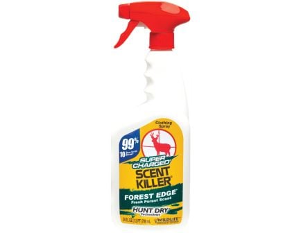 Wildlife Research Super Charged Scent Killer Forest Edge FreshSpray, 24 fl oz Field Spray Bottle