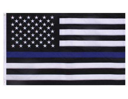 Rothco Deluxe Thin Blue Line Flag - 3 X 5