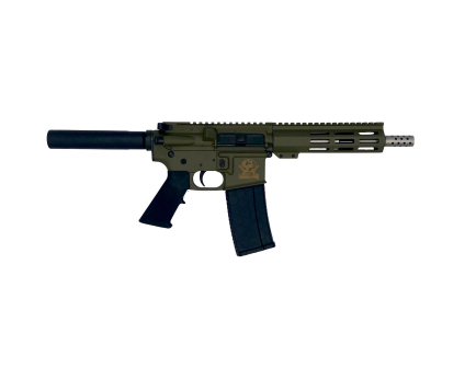 Great Lakes Firearms AR-15 .223 Wylde 7.50" AR Pistol, OD Green - GL15223SSPODG