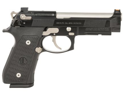 Langdon Tactical Tech 92 Elite LTT Full-Size 9mm 4.70" 18rds Pistol, Black - LTT-92E-CBOP18