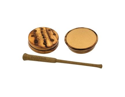 FoxPro Honey Pot Ceramic Turkey Hand Pot Call, Natural